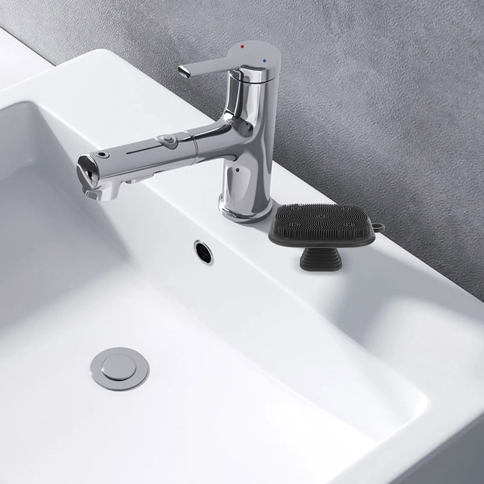 Cepillo de masaje de silicona para cara y cuerpo, exfoliante Facial de limpieza profunda, herramienta suave impermeable para el cuidado de la piel, portátil