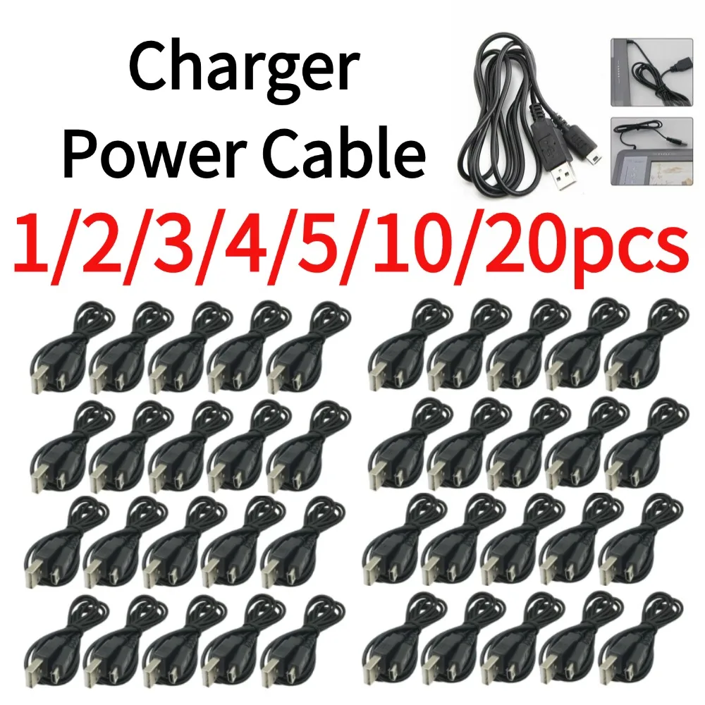 1/2/3/4/5/20PCS USB High Quality Charger Power Cable Line Charging Cord Wire For DS Lite DSL NDSL For NDSi 3DS New 3DS XL L