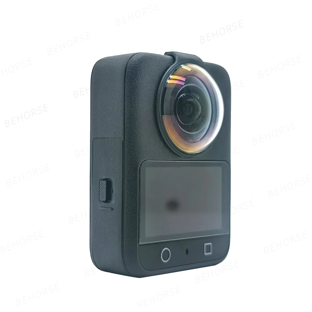 Стеклянная защита объектива для DJI Osmo 360, защелкивающееся противотуманное кольцо для объектива, устойчивая к царапинам защита объектива камеры для DJI Osmo 360, аксессуар