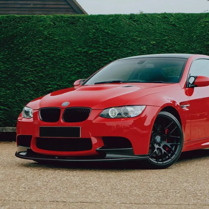 For BMW 3 Series M3 E90 E91 E92 E93 2006-2013 Car Front Bumper Lip Splitter Diffuser Spoiler Auto Accessories Body Kit Tuning - view 3