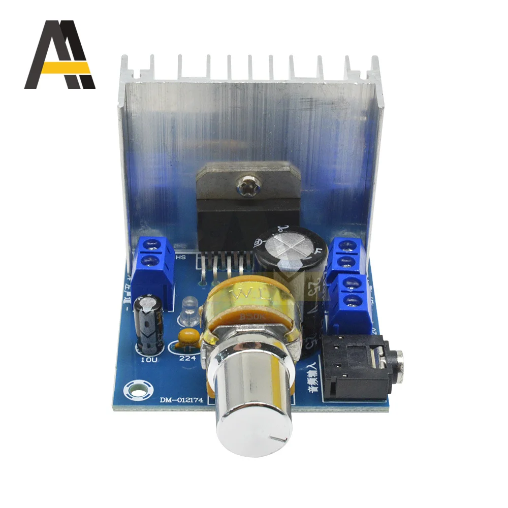 TDA7297 Amplifier Board Digital Amplifier Board Dual-channel Amplifier Board Finished no noise 12V 2A dual 15W