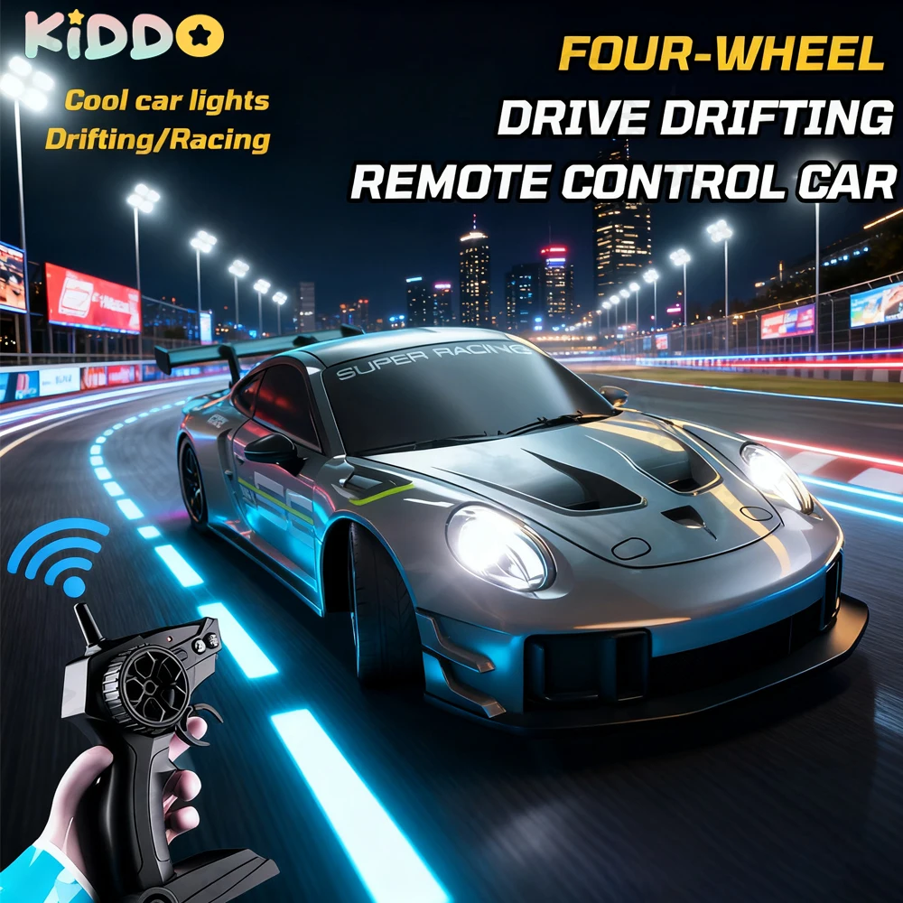 

RC Cars Drift Racing 1:20 4WD High Speed Vehicle Model with Light Eletric Remote Control Cars Off Road Charging Type Christmas