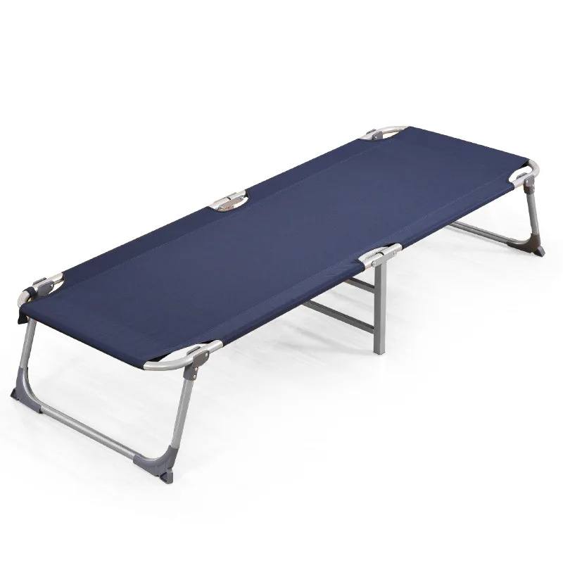 K-star-cama plegable para la oficina, cama individual de lona, para acampar, para aliviar los golpes, portátil, cómoda, 2024, envío directo
