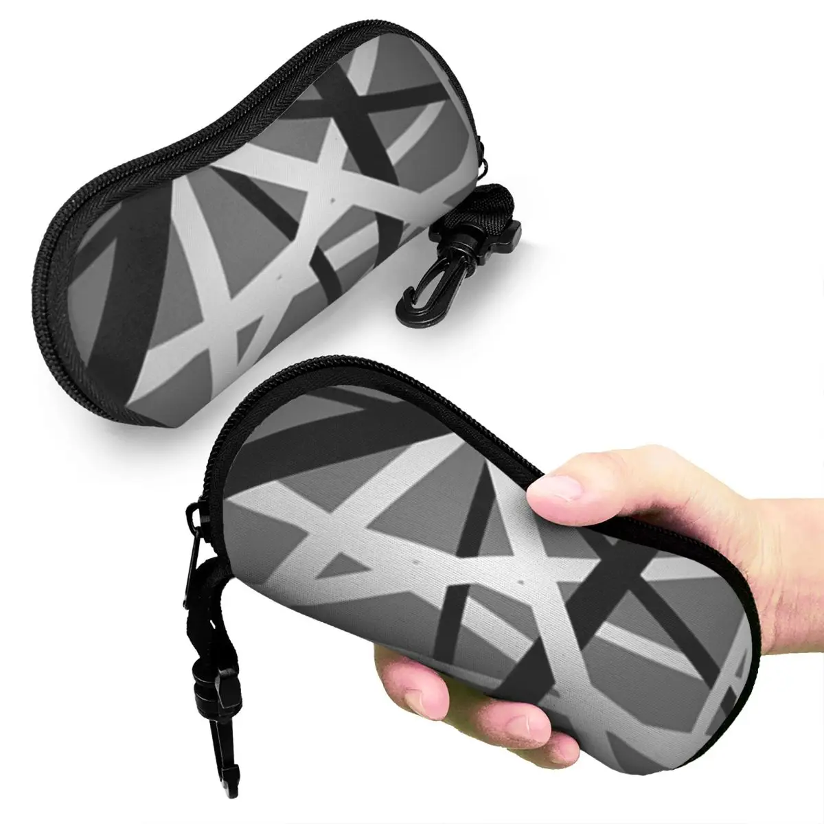 

Light Van Halen Grey Shell Glasses Case Protector Sunglasses Box Women Men Soft Eyeglass Bag Pouch