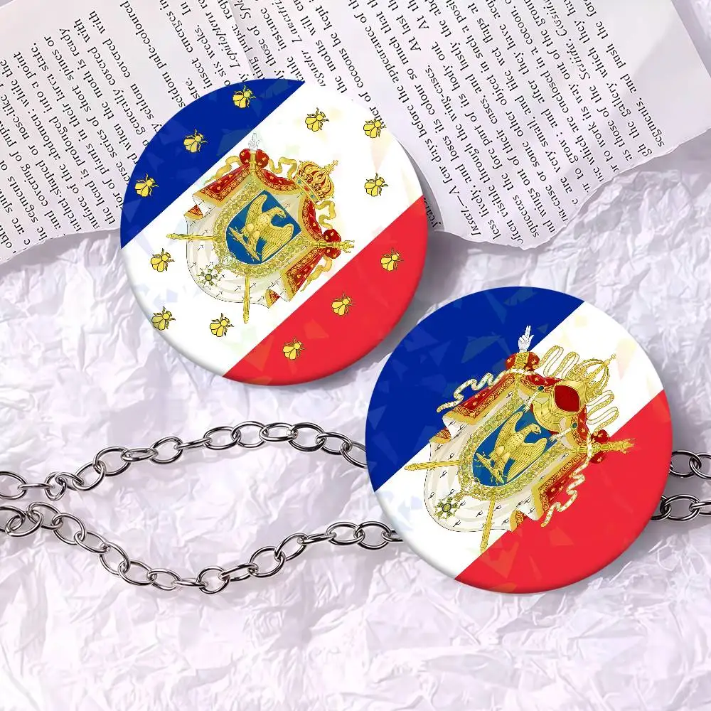 N-Napoleonic French D-Drapeaux flag Badges Button PinsBrooch Creative Badge Clothes Backpack Jewelry Gift For Kids Friends
