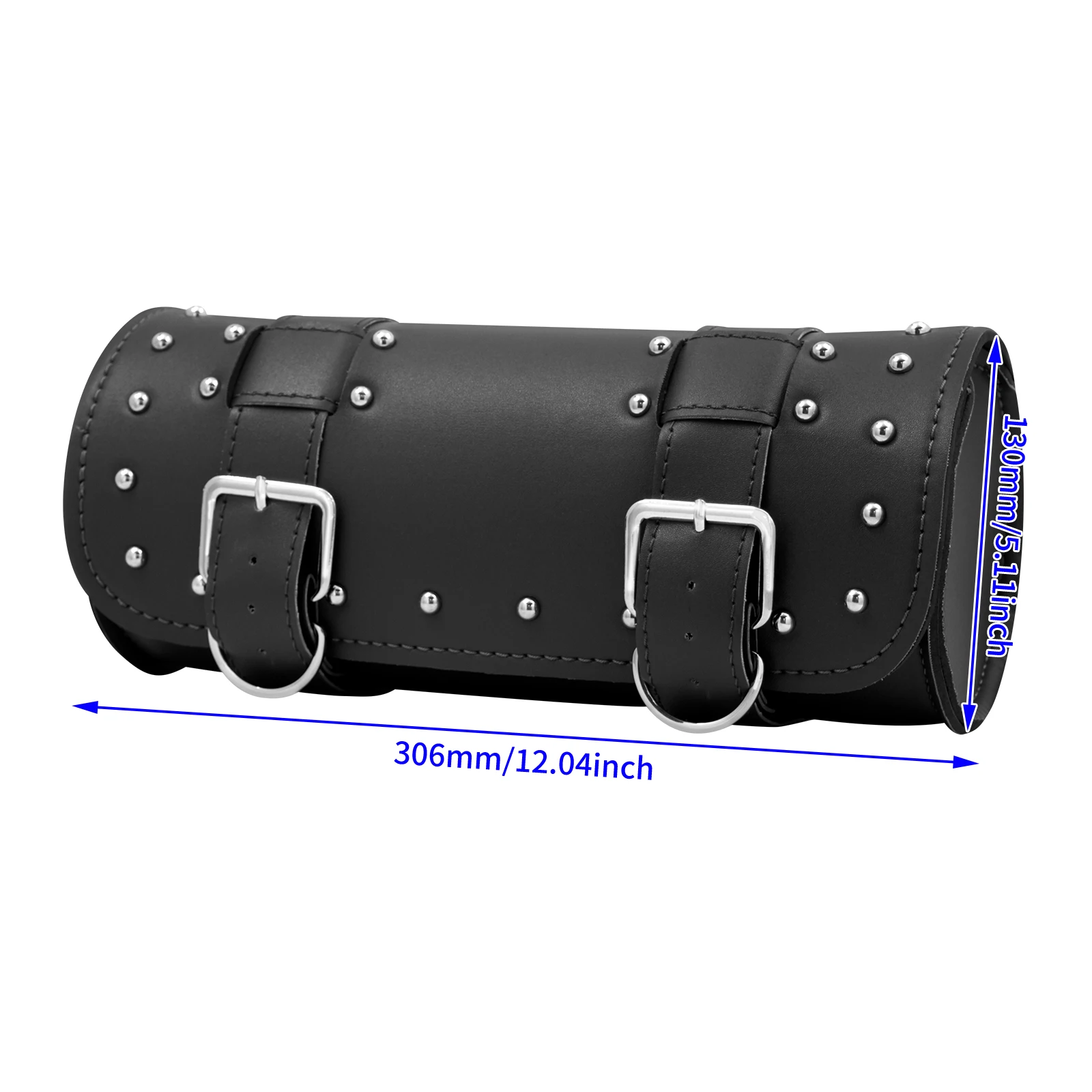 Universal Motorcycle Saddlebags Leather Side Storage Luggage Bags Front Tool Pouch For Harley Touring Sportster Dyna Softail