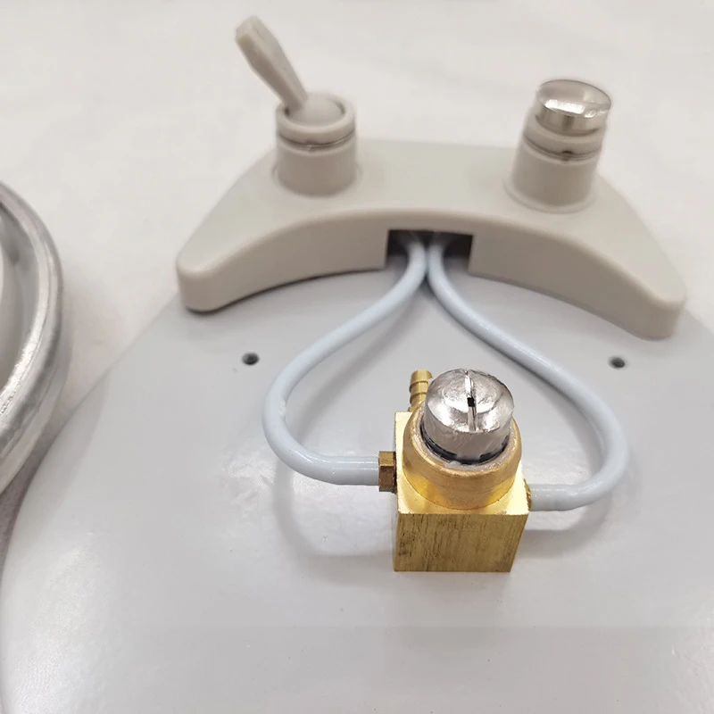 1pcs Dental Foot Control Valve Chair Unit Standard Foot Circular Pedal Switch Dental Chair Unit Spare Parts