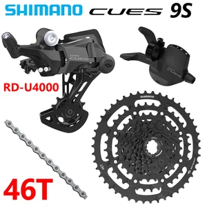 Shimano-MTB Shifter Groupset, Deviation, 9 S, 11-41, Cassette 46T, Speed 1x9, K7 4kit, cues 9 s u4000 12 Main Sales Rear Exchange 9V - №4