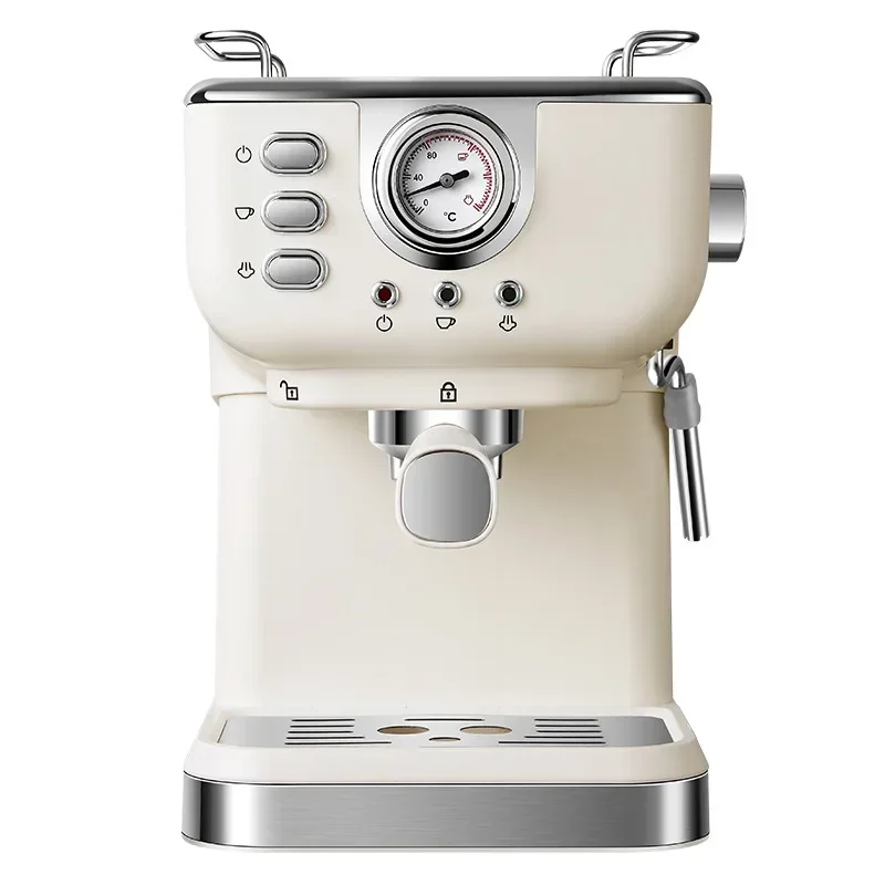 Coffee Machine Italian Semi-automatic Home Office High-pressure Concentrated Steam Milk Brewing Coffee Maker   Coffee Maker