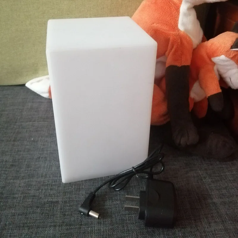 110*170mm, 7 Color Change, ABS Material, With Press Button Control,LED Table Lamps,For Christmas Decoration,1pc