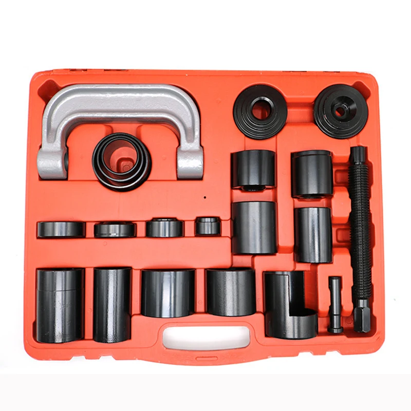 21 Pcs/Set Ball Joint Press Kit Carbon-steel Auto Repair Remover Install Adapter Tools for Garage Automobile Repair Shop