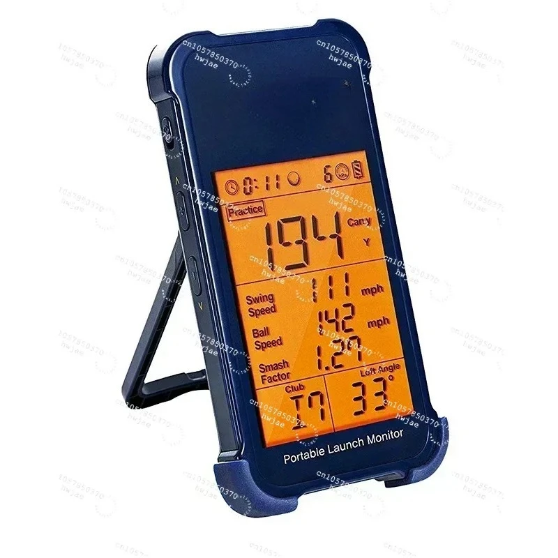 Golf Radar Launch Monitor with Swing Analysis & Distance Measurement
