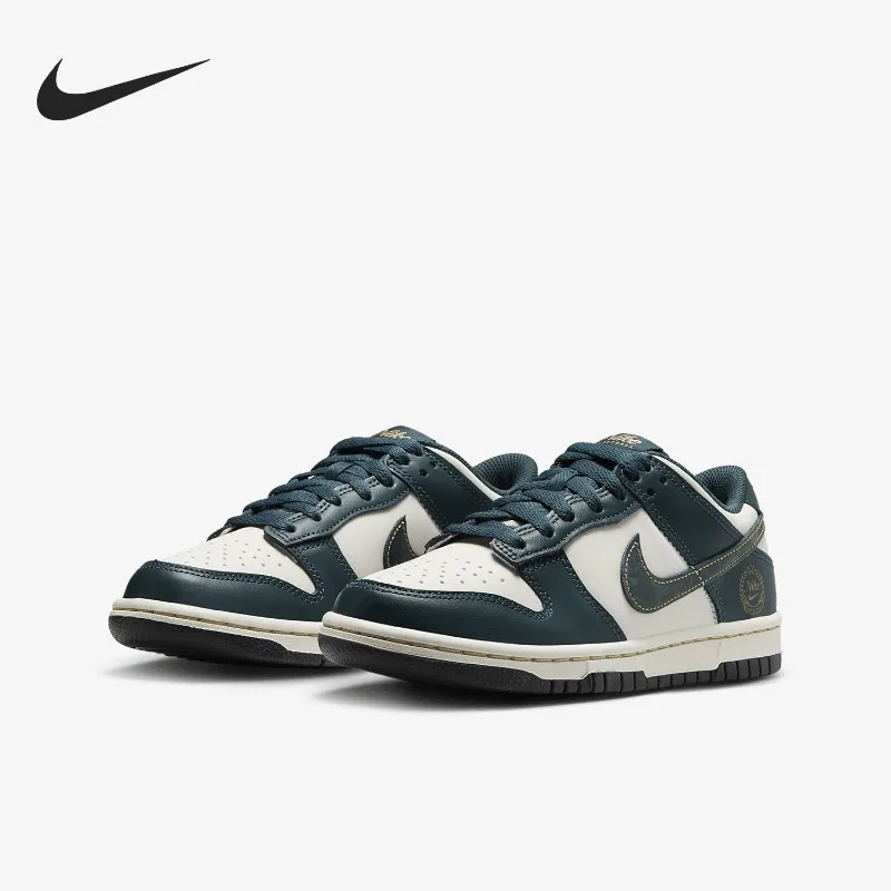 

NikeDUNK GS Women's Teen Light Low Top Classic Board Shoes FB9109-301
