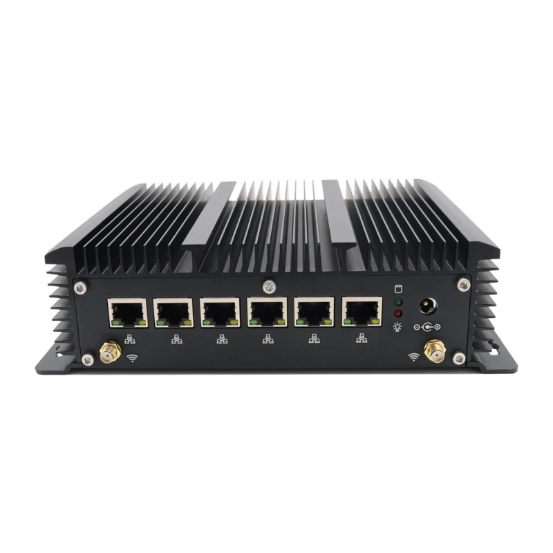 i7 10610U industrial computer i5 10210U mini host 6 network port soft routing openwrt