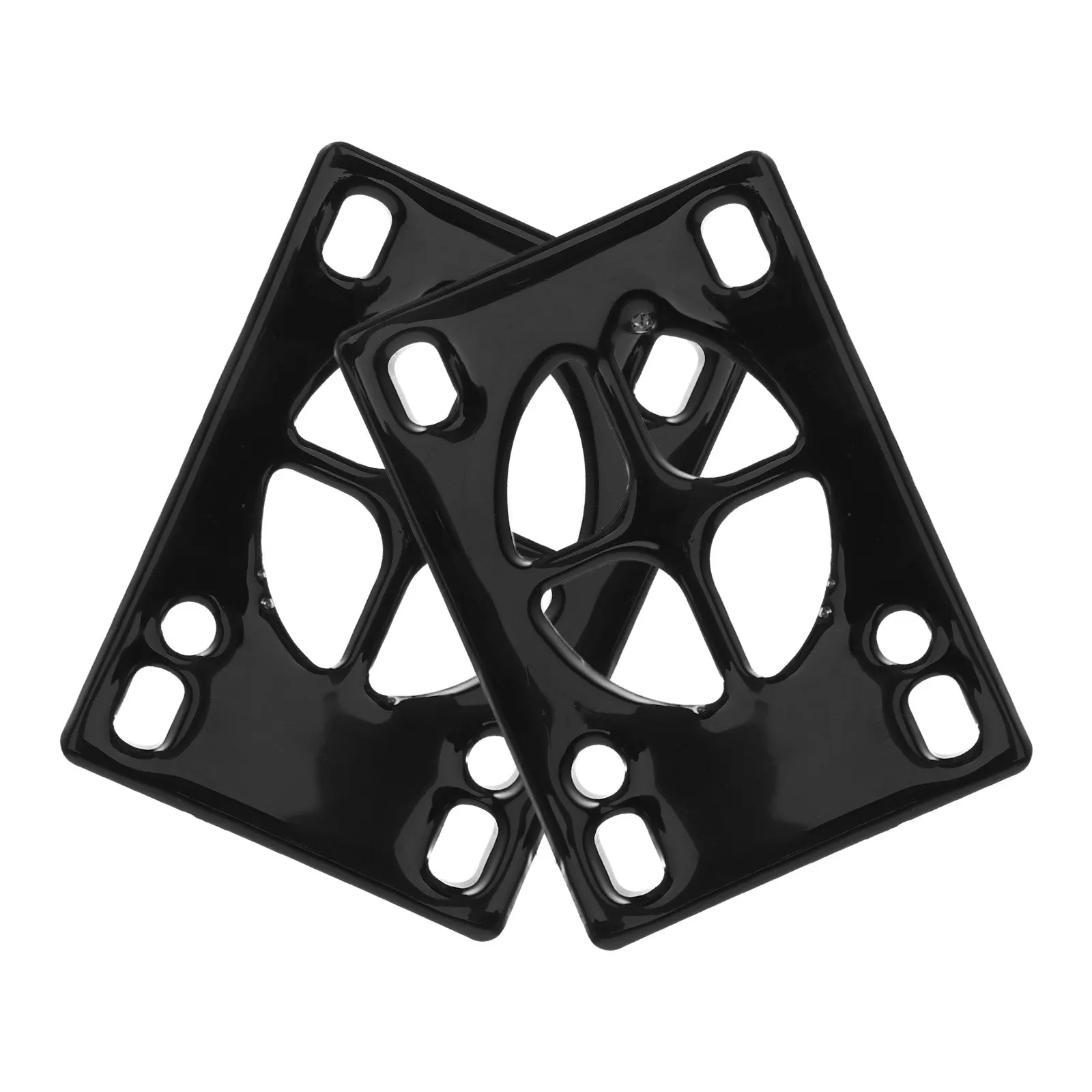 

2 шт. подкладок для скейтборда с превосходной амортизацией, увеличенной высотой, универсальные, для лэндсёрфинга