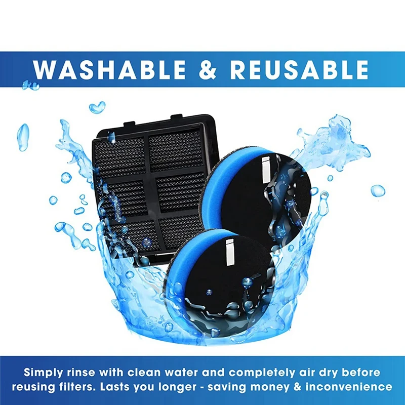 Filtre HEPA pour Bissell 2998, 2999, 3057, 2920, 3059, 2852, Pièces de rechange pour aspirateurs, Accessoires 1625641 et 1603437