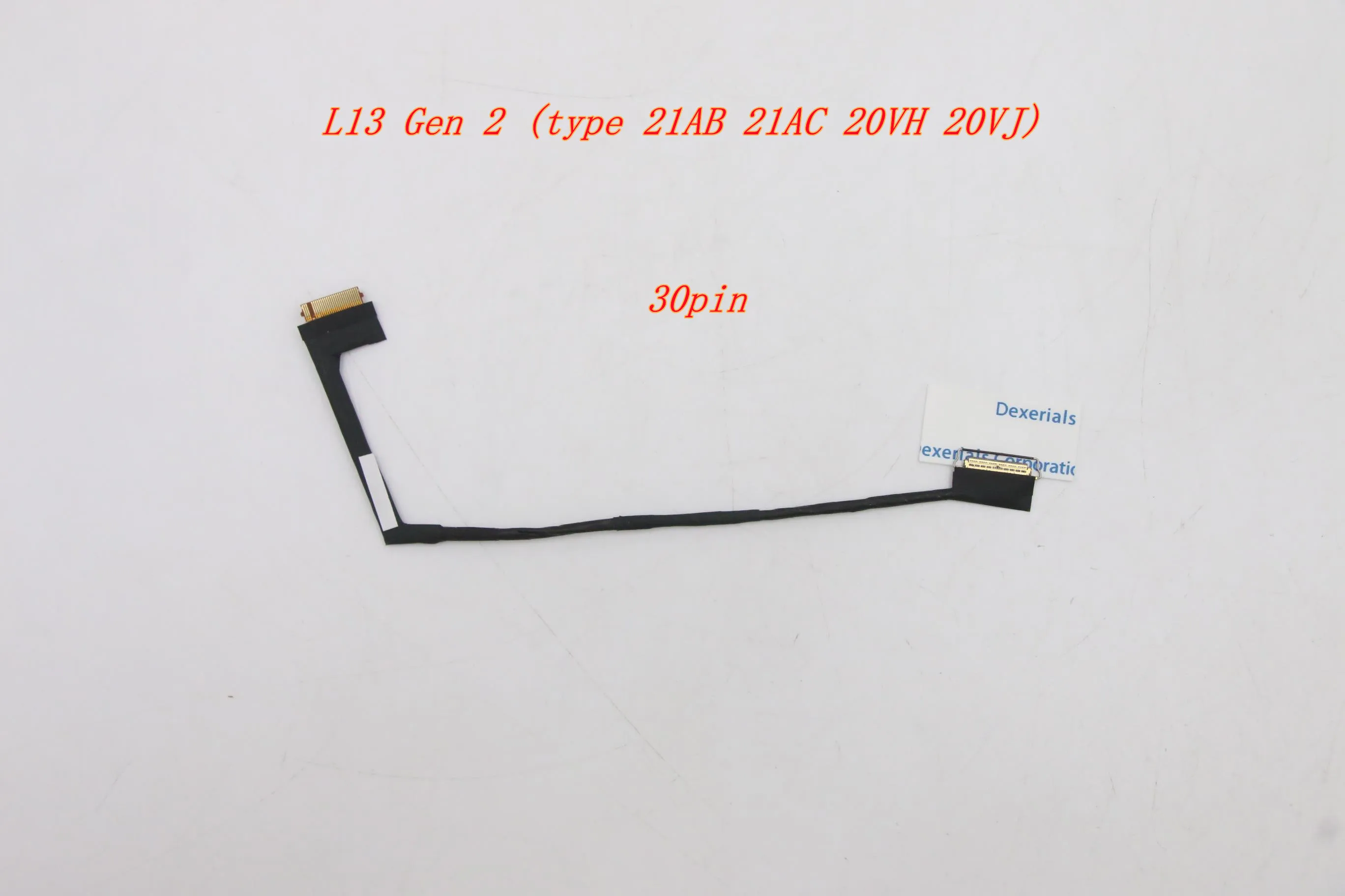 

5C10Z23909 Новый оригинальный для Lenovo Thinkpad L13 Gen 2, ноутбуки, EDP, ЖК-кабель, Lvds, провод, экран, линия 30 контактов