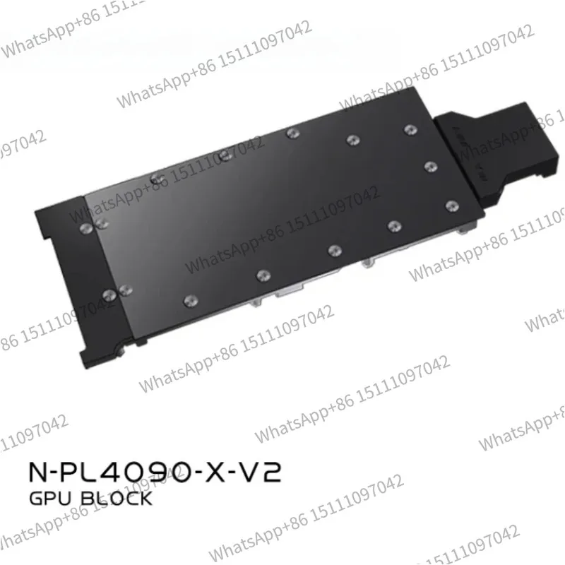 N-PL4090-X-V2 graphics card water cooling head, all-metal structure RTX4090