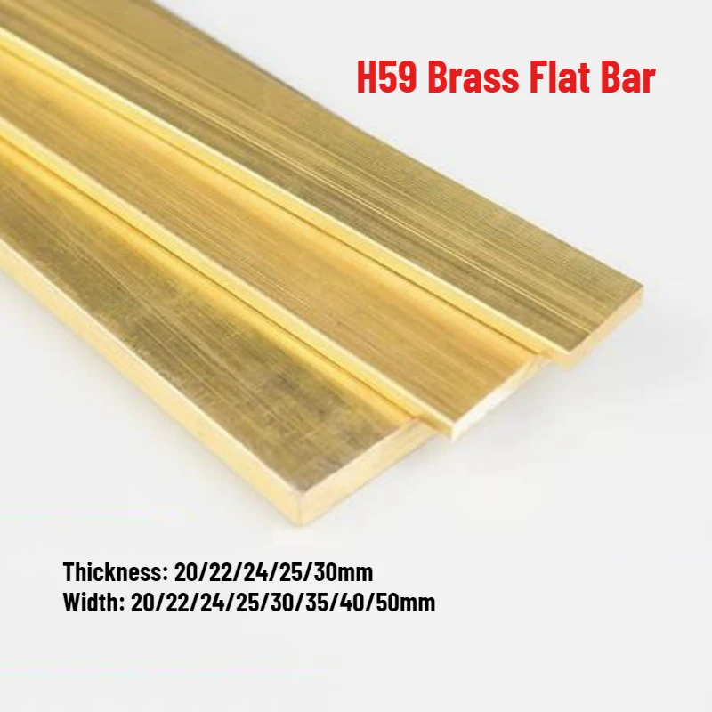 1Pcs H59 Brass Flat…