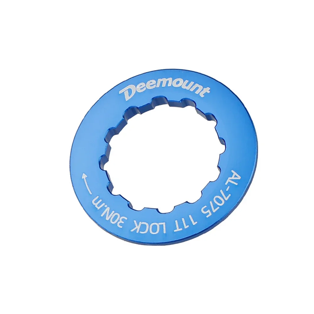 11T Thread Pattern Lockring 11T Cassette Lockring Anodized Alloy Lockring 4 Color Options Standard 1.29mm Pitch
