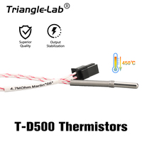 R Trianglelab T-D500 Temperature Sensor 500℃ high temperature 3D printing for volcano V6 HOTEND PEI PEEK Nylon carbon fiber