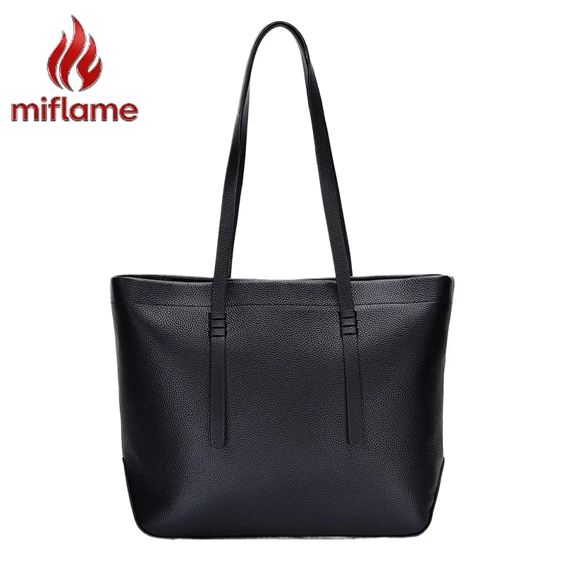 

Women's Soft Genuine Leather Tote Bag New Arrival Large Capacity Minimalist Chic Shoulder Bag for Shopping Travel