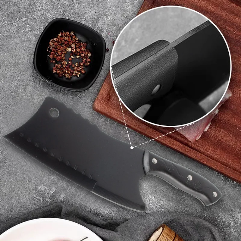 PLYS-Bone Knife Dual Purpose Kitchen Knife, Household Sharp Kitchen Knife, Chef Specific Knife Commercial Bone Chopping Knife image 6