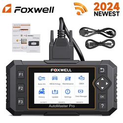 2024 foxwell nt650 pro obd2 scanner auto code leser abs srs bidirektion aler test automotive scanner 25 reset auto diagnose tool