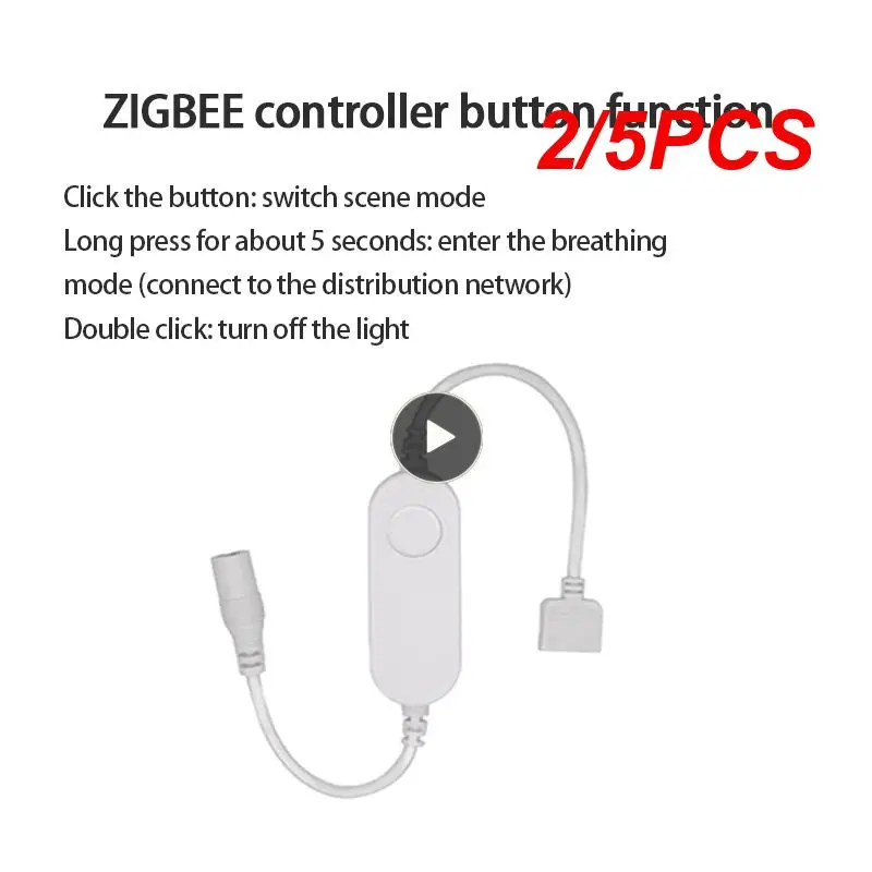 

2/5 шт., контроллер для Wifi, 5 в пост. Тока, 12 В, 24 В, 5050 RGB/RGBW/RGBCCT