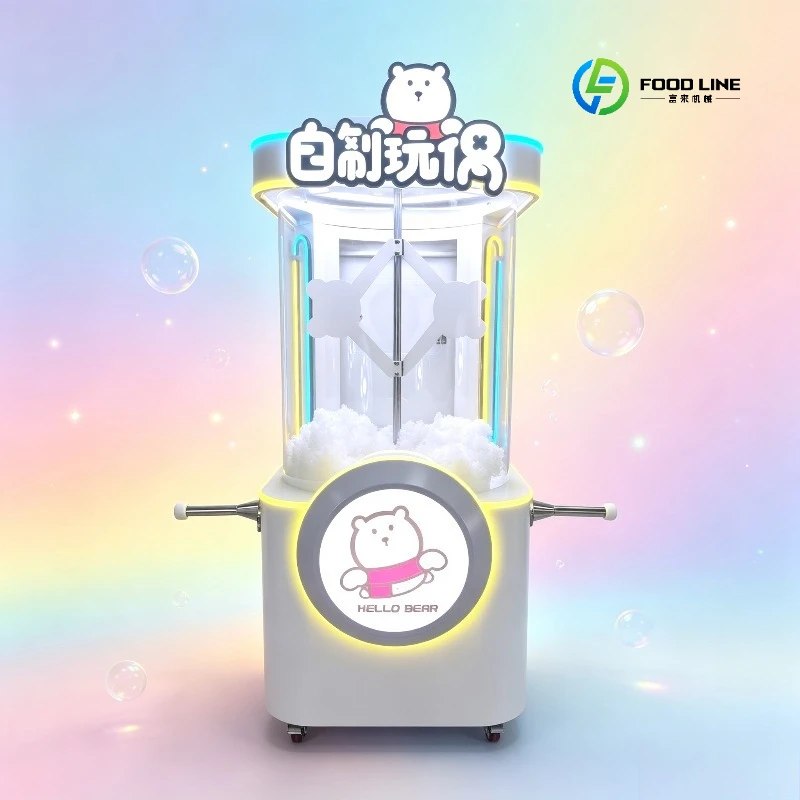 2026 New FL Custom logo Build a Bear Stuffing Machine Stuffed Toys Plush Filling Machine 110/220V 1 Year Warranty Customized