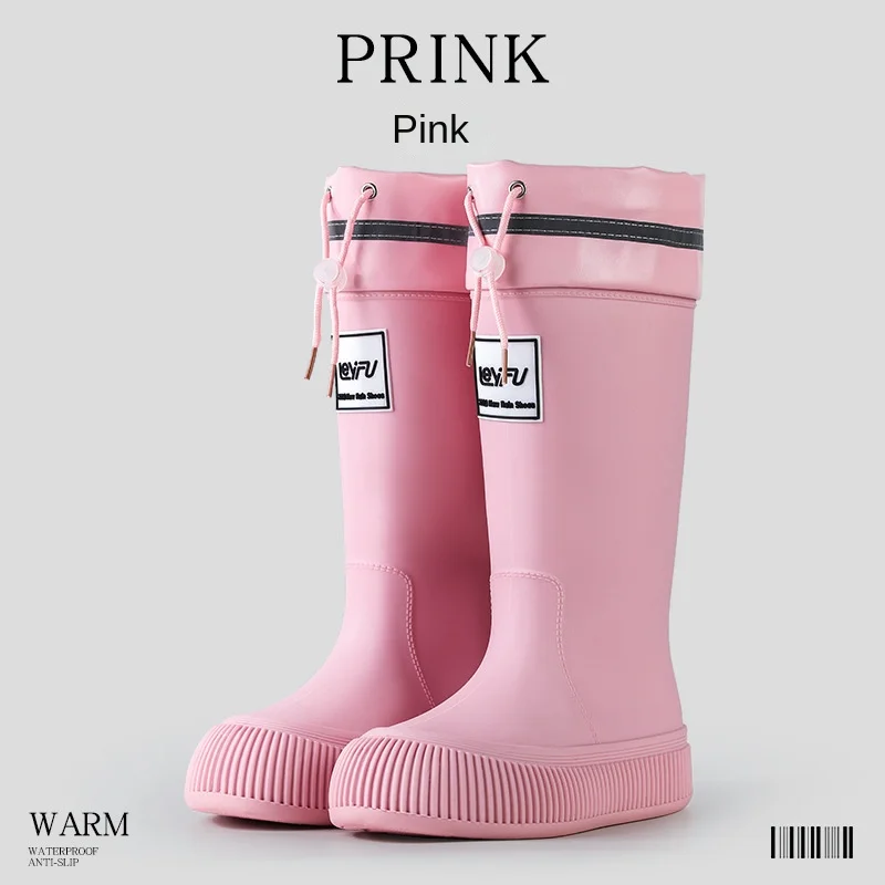 Botas de lluvia de media pantorrilla para mujer, botas de cuello Muck, zapatos de jardín portátiles ultraligeros