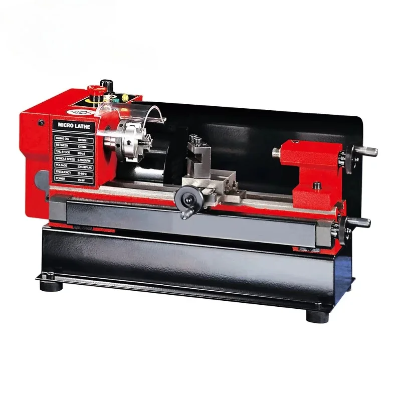 

Metal desktop lathe, small lathe DIY desktop lathe, suitable for school training, laboratory, maker, factory use