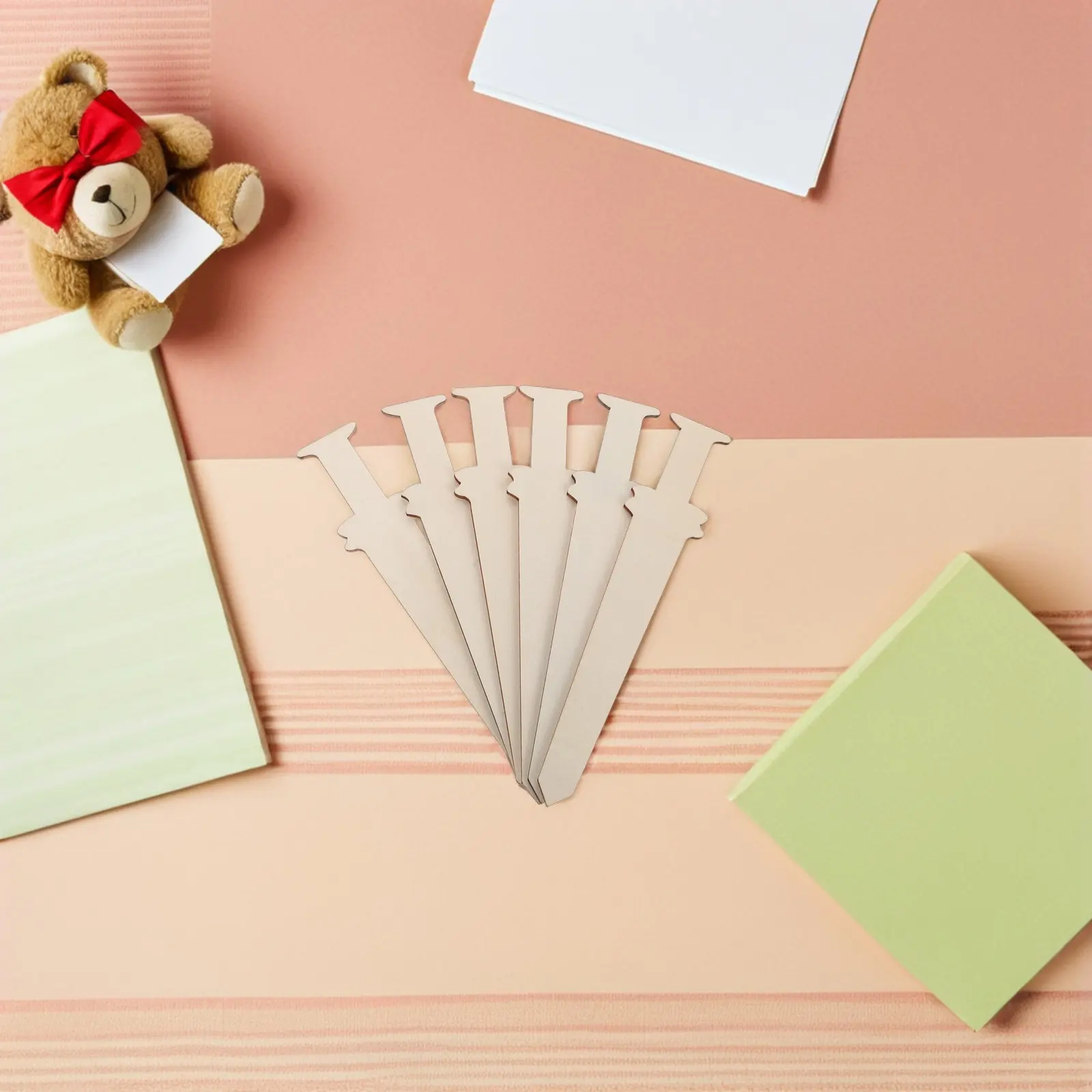 

20 шт. деревянных пиратских мечей для детей, неокрашенные, для творчества, безопасные, с гладкими краями, для ролевых игр, сувениры для вечеринок