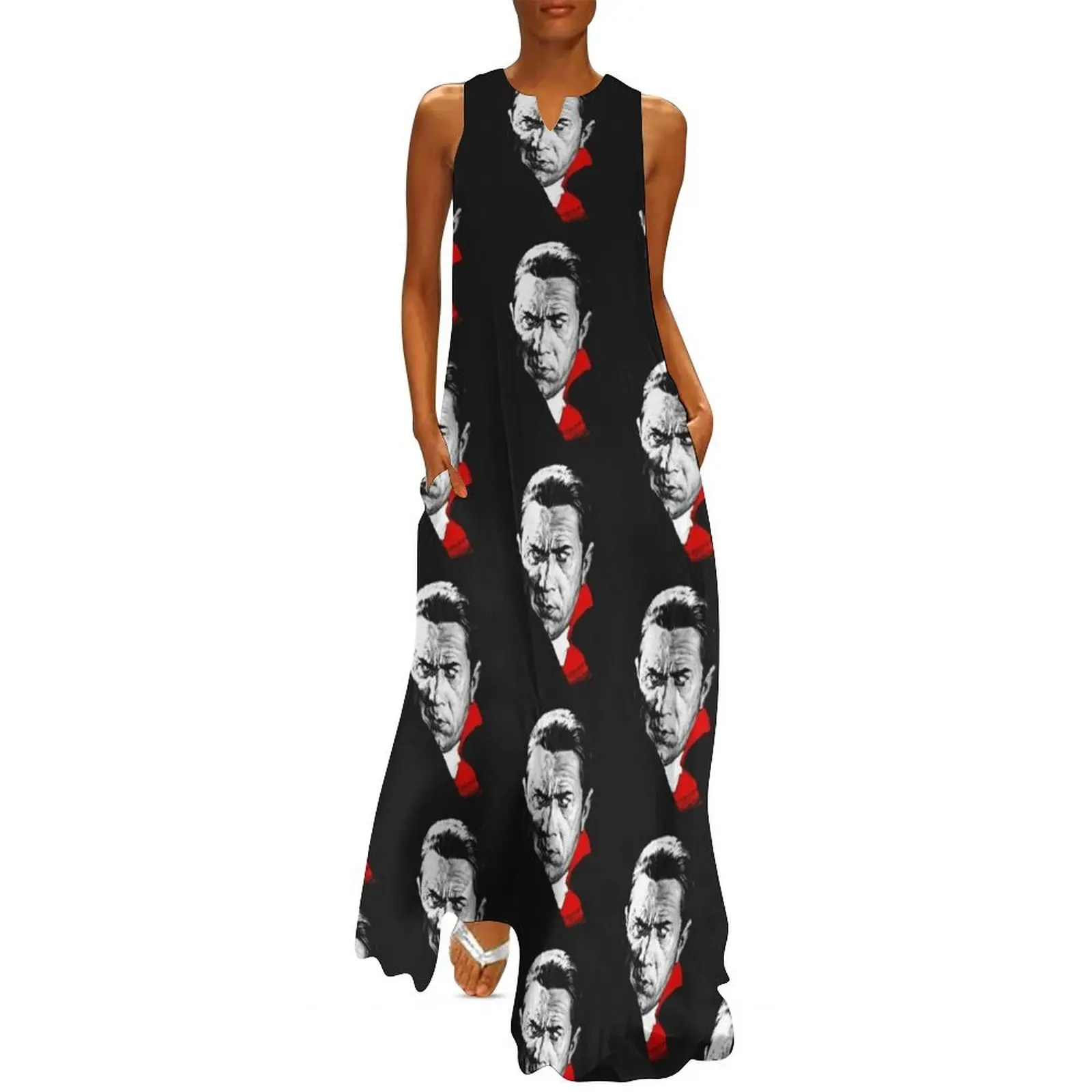 Vampire Bela Lugosi Distrustful Glance Dracula Long Dress Women long dress women's summer dresses 2025