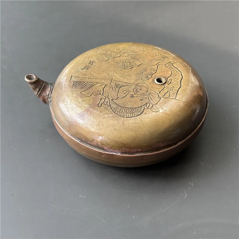 

Appreciation of Copper Artifacts (Four Treasures of the Study Round Water Droplets)