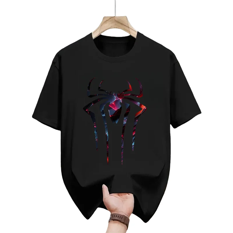 

2026 New Model Men's Fashionable Paris Brand Printed T-shirt, Pure Cotton Round-neck Casual Urban Style, High-quality PremiumY2K