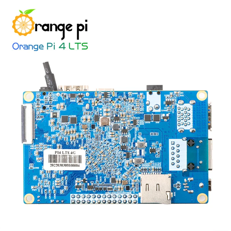 Orange Pi 4 LTS 4 Гб ОЗУ Rockchip RK3399, поддержка Wi-Fi + BT5.0,Gigabit Ethernet, работает на Android,Ubuntu,Debian OS