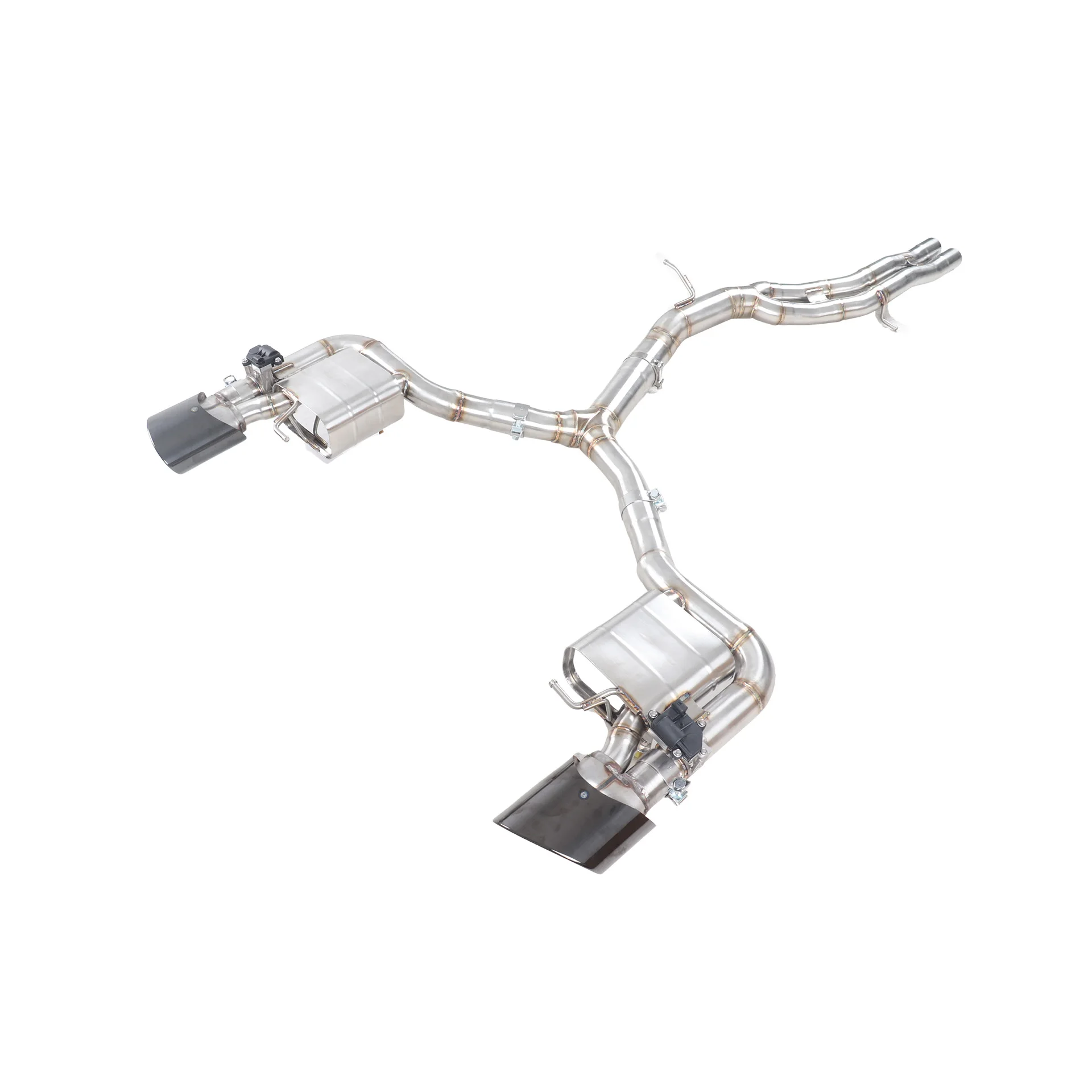 YT Exhaust System Performance Sport Car SS304 Exhaust System with Pipe Muffler Valvetronic Catback for Audi B9 B9.5 RS4 RS5 2.9T
