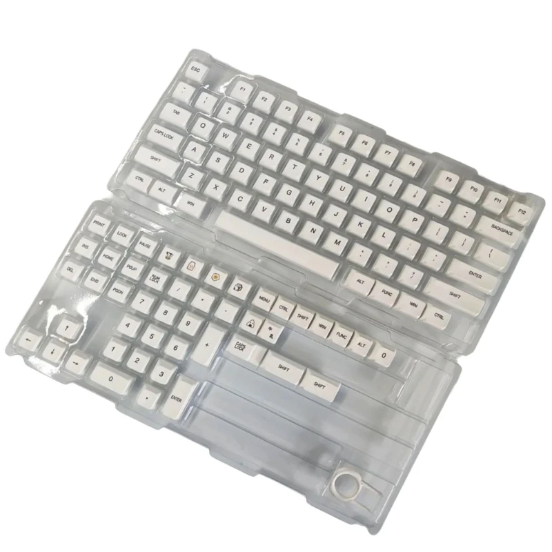 120Keys White Keycap DyeSubbed Keycaps For Mechanical Keyboards Dropshipping