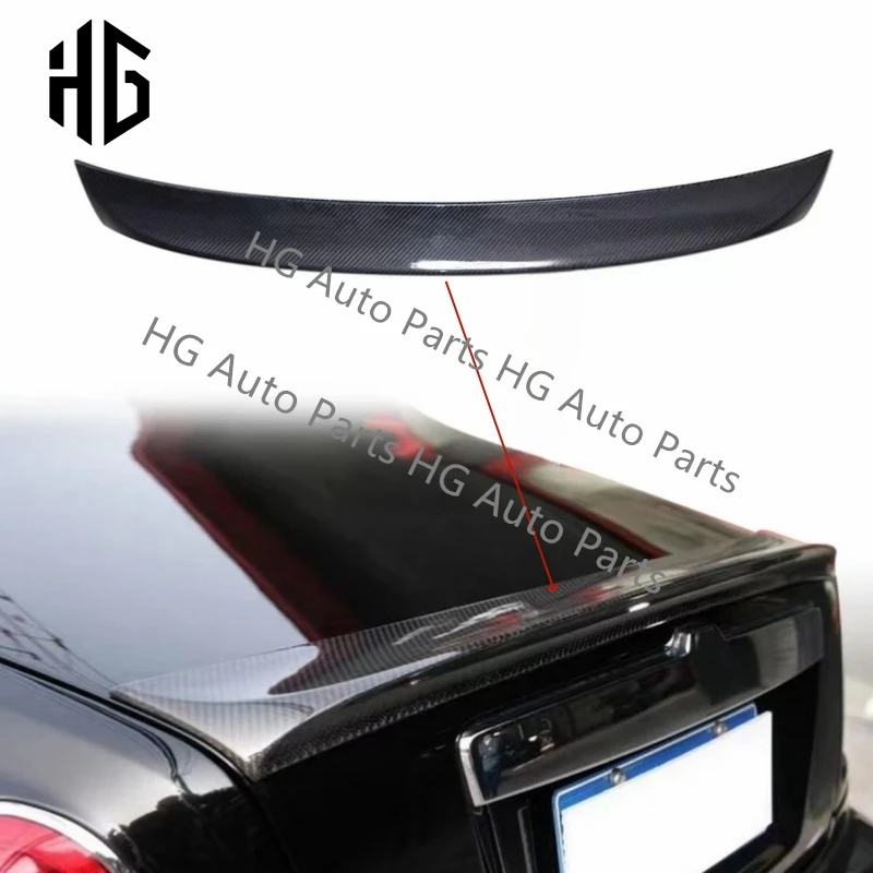 

China Modified Carbon Fiber Trunk Ducktail Spoiler Upgrade To Wald Style Rear Spoiler For Rolls Royce Ghost Auto Wing Parts