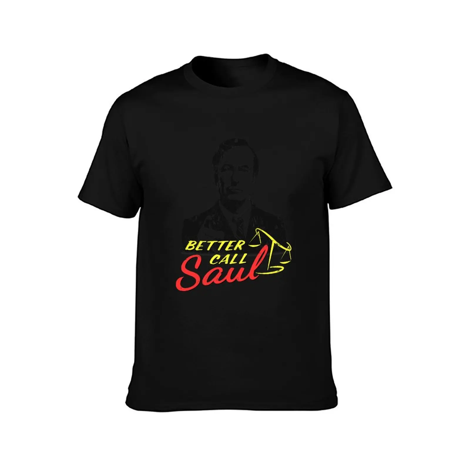 Better Silhouette Sketch Call Saul T-Shirt Casual Minimalist Short Sleeve Top T-Shirt