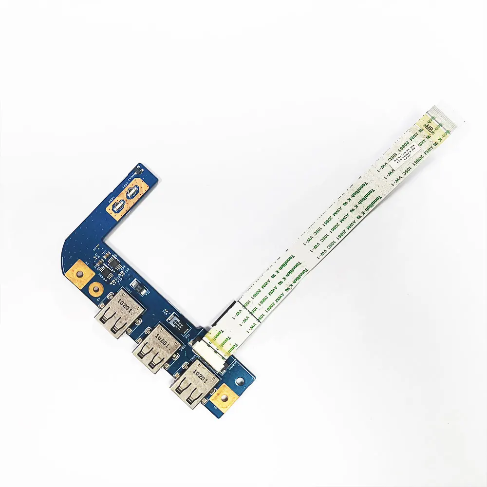 Placa do portátil IO USB Jack para Acer Aspire, JE71, 09788-1, 48.4JN02.011, 7552G, 7552G