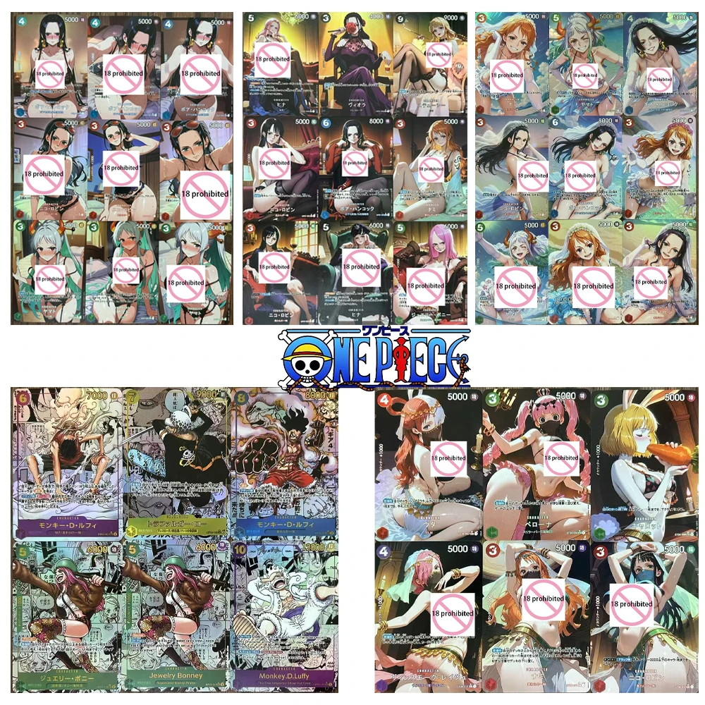 

ONE PIECE Monkey D. Luffy Nami ACG Diy Self Control Collect Signature Trading Флэш-карта Аниме Мультфильм Оригинальная серия Подарок