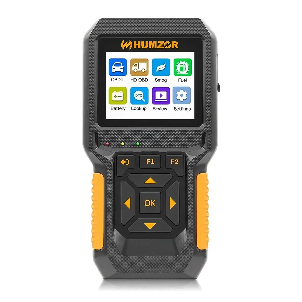 Humzor NC601 2in1 OBD2 Code Reader Scanner Full System Car Diagnostic Scanner Support for Car And Truck Auto Diagnosis Tool