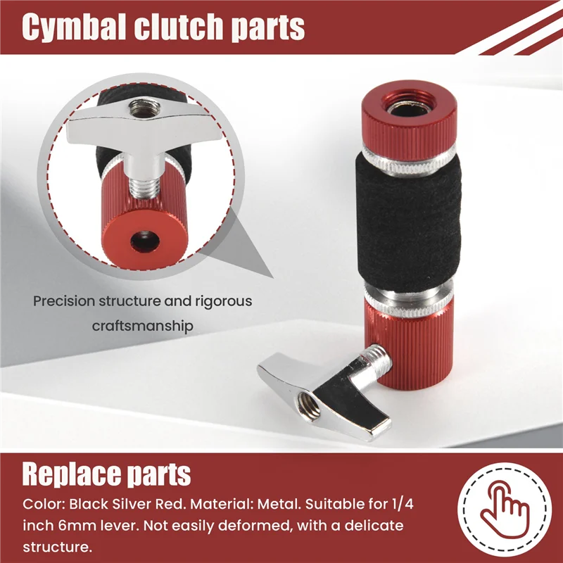 -A65I Universal Alloy Hi-Hat Clutch For Hi Hat Cymbal Stand Jazz Drum Part
