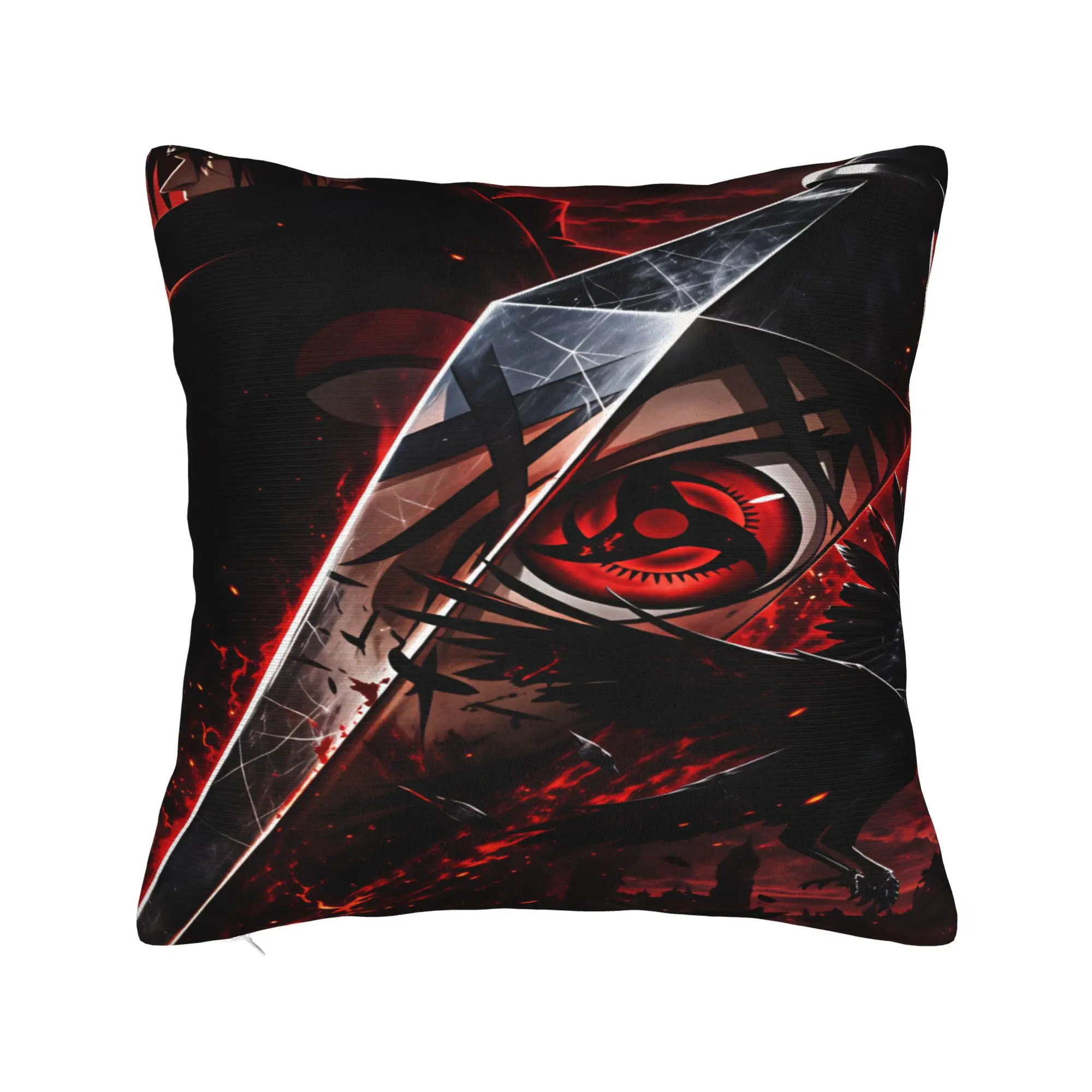 Uchiha Itachi Pillow Case  Design Pillow Cover Cute Funny Cushion Cover For Office Car Home Decor