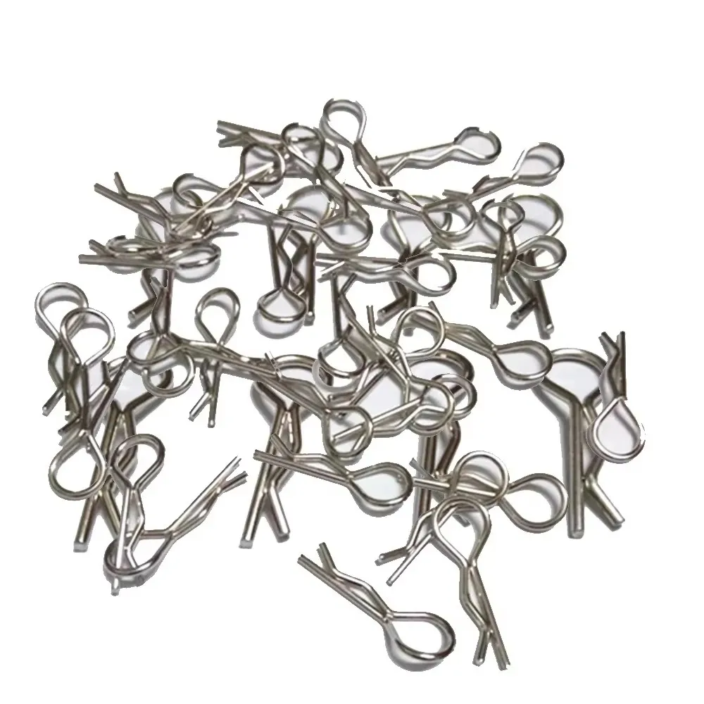 

8PCS HSP Infinite Universal Part Shell Clip R Type Buckle R type Short Pin Shell Buckle 02053