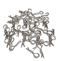 8PCS HSP Infinite Universal Part Shell Clip R Type Buckle R type Short Pin Shell Buckle 02053