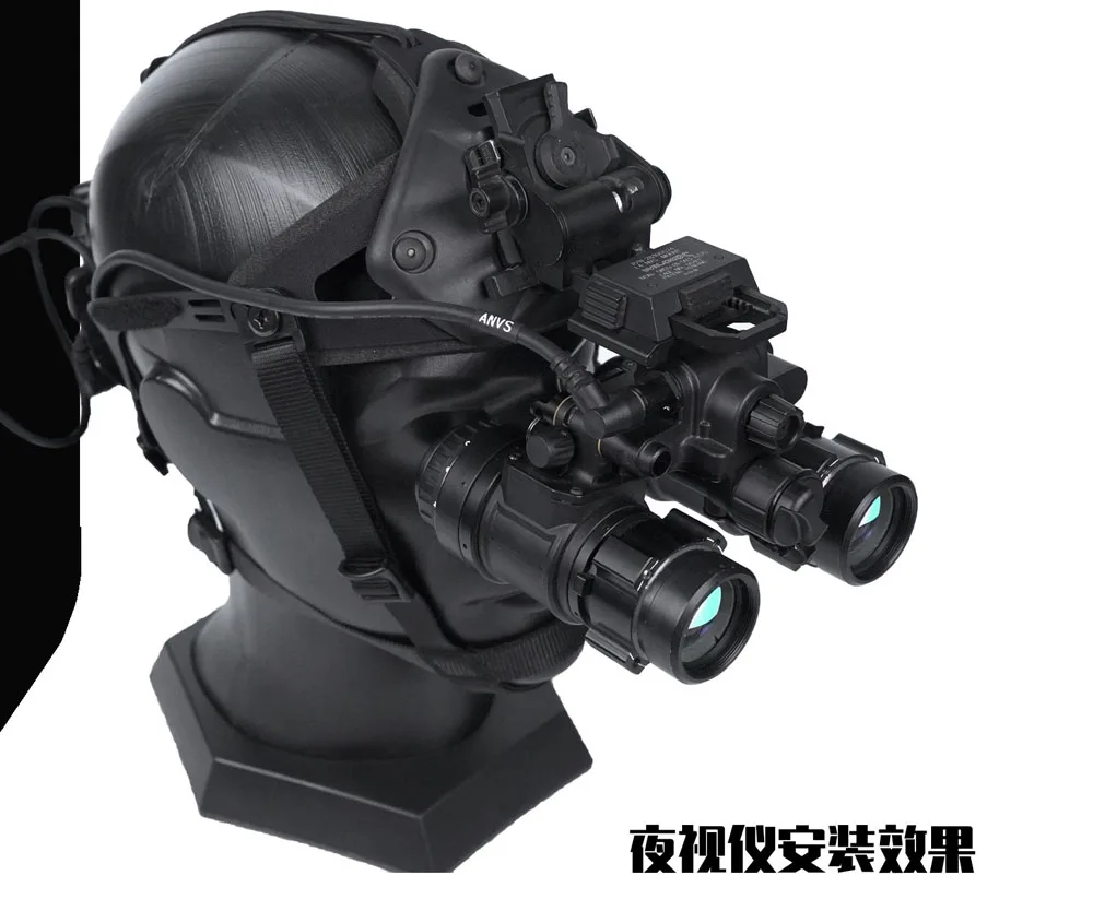 Outdoor Sports Steel Frame Night Vision Device, Sports Camera Head Mounting Helmet Bracket MC RG BK