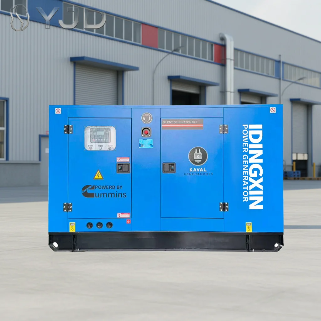 cumm-ins 20kw 30kva 50kva 100kva 200kva 400kva Silent Diesel Generator Set 3 Phase 380V Stanford Alternator